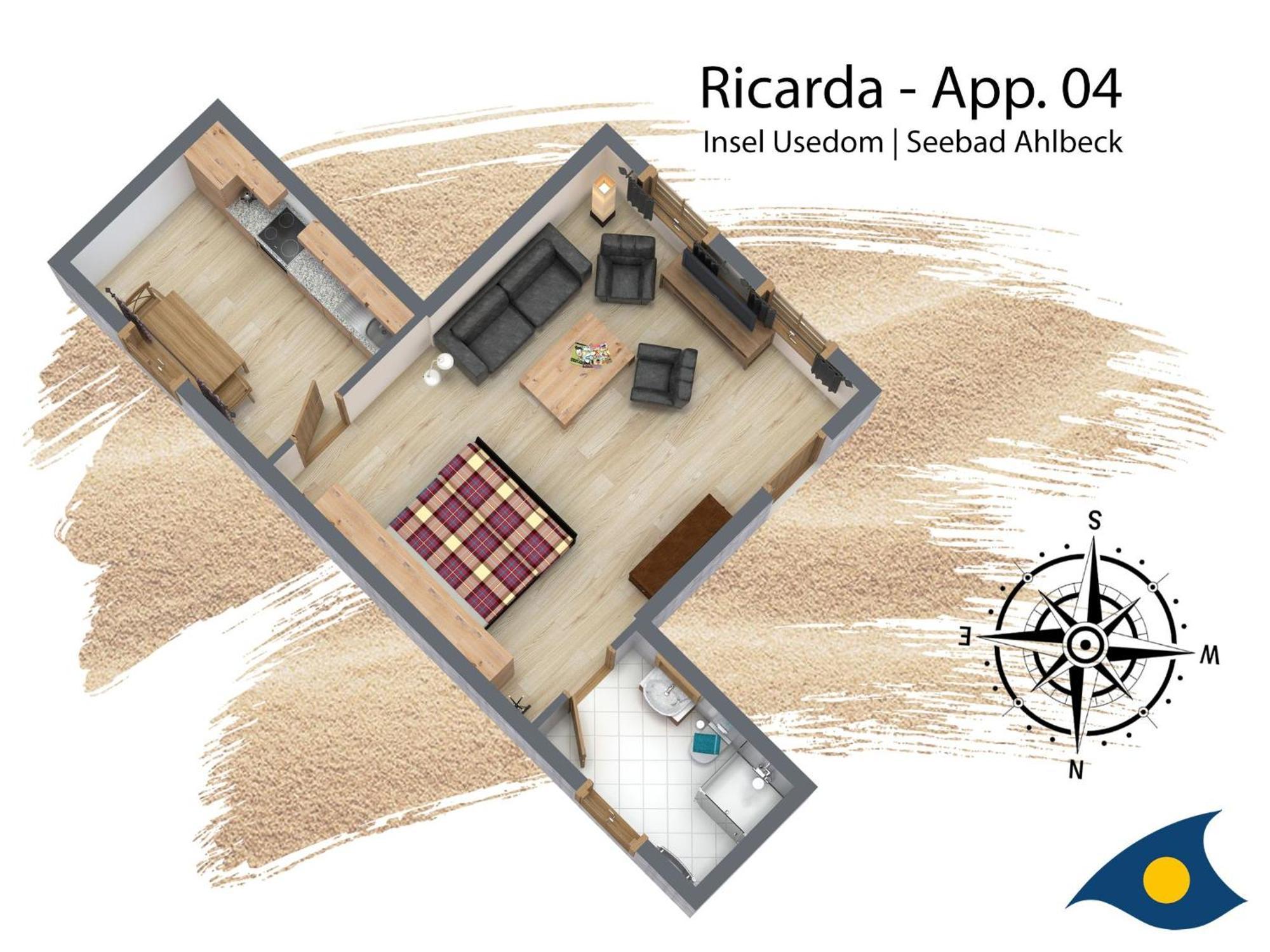 Villa Ricarda Whg 04 Heringsdorf  Esterno foto